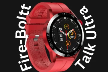 Fire-Boltt Talk Ultra SmartWatch AI voice assistance